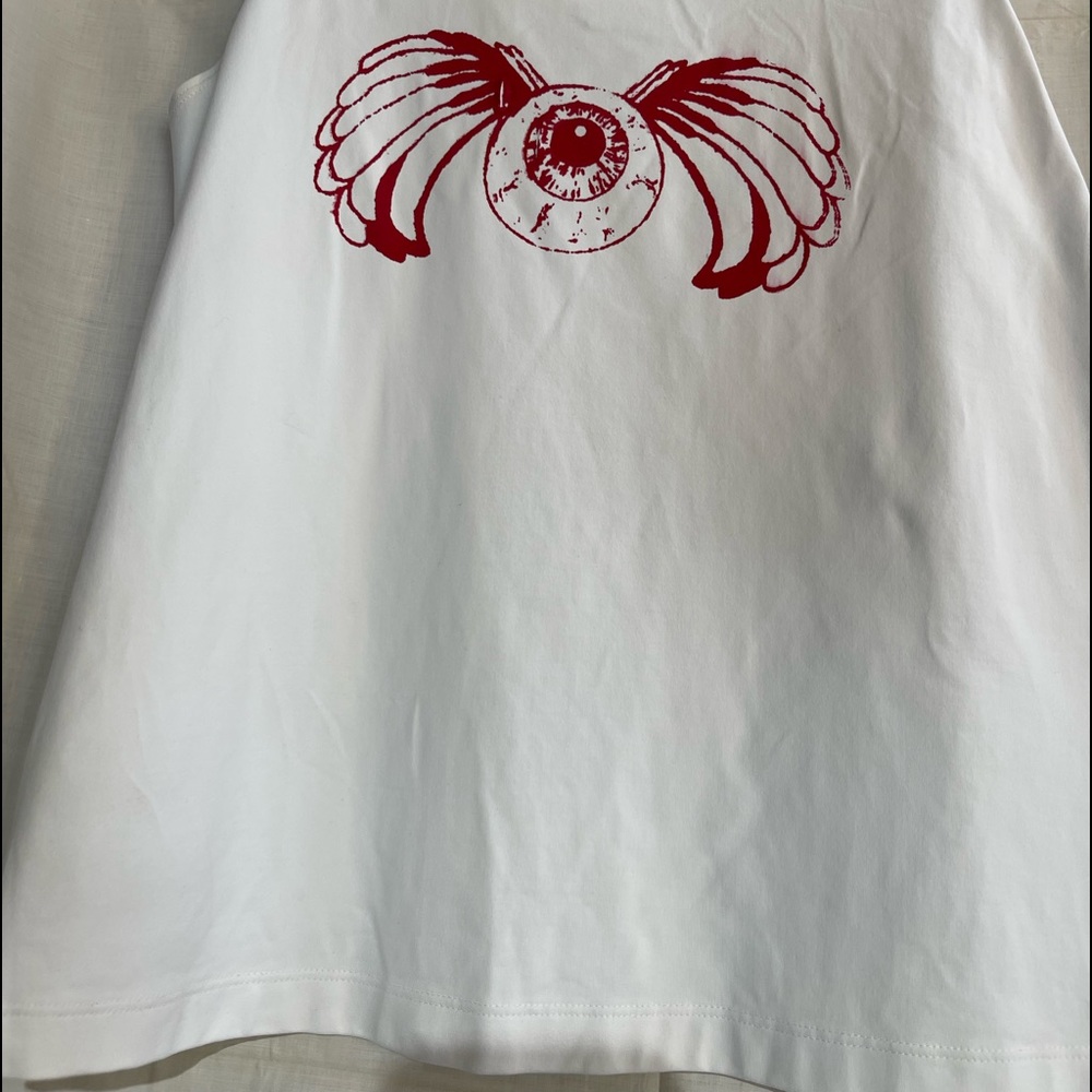 Flying eyeball tank top
